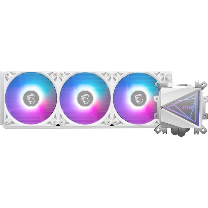MSI MAG CoreLiquid I - Смарт-система водяного охолодження CPU з ARGB підсвічуванням, 360 мм, для Intel та AMD