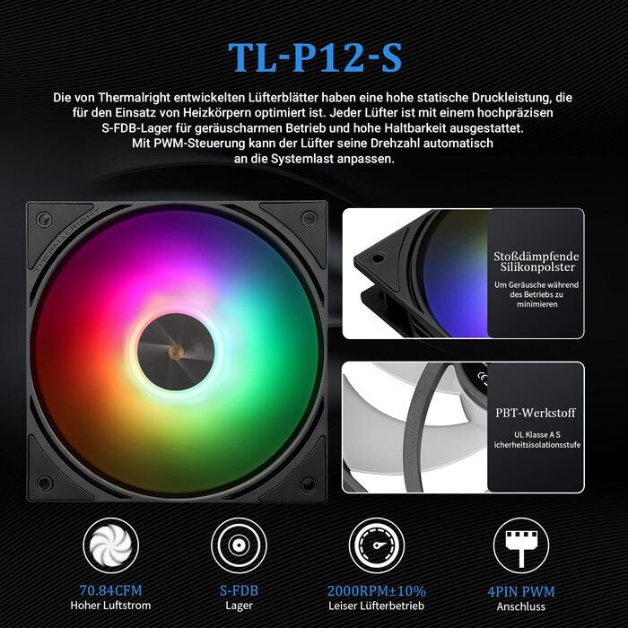 Thermalright Frozen Warframe 240 Білий ARGB: Рідинна система водяного охолодження CPU з LCD-дисплеєм для AMD/Intel LGA1700/AM4/AM5