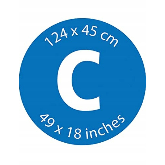 Прасувальна дошка Brabantia стандартна, 124 см x 45 см