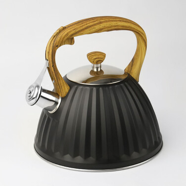 Класичний сталевий чайник Karl Hausmann, 3 л, чорний