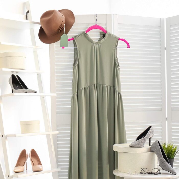 Клеїдки HOUSE DAY, 20 шт., велюрові з кліпсами, ультратонкі, антиковзні, для штанів та одягу (темно-рожевий)