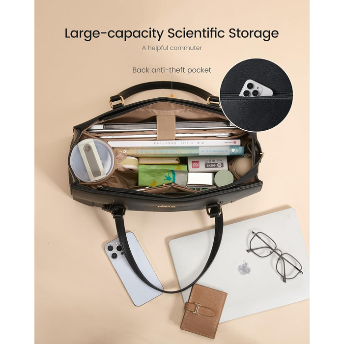 Сумка жіноча LOVEVOOK для ноутбука 15.6