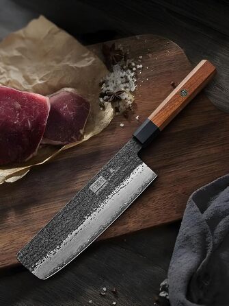Професійний японський кухонний ніж HOSHANHO Gyuto 20 см для м'яса та овочів