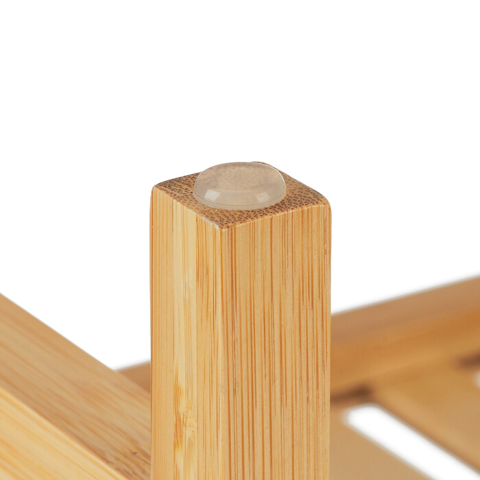 Relaxdays Bamboo Shelf Insert, 2-Piece Set