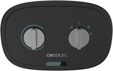 Теплова гармата Cecotec ReadyWarm 2070 Max Force, 2000 Вт, 3 режими роботи (охолодження/тепло/жар), 2 рівні потужності, автоматичне вимкнення, чорно-білий