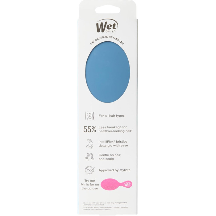 Щітка для волосся Wet Brush Original Detangler, синій (Elemental Blue)