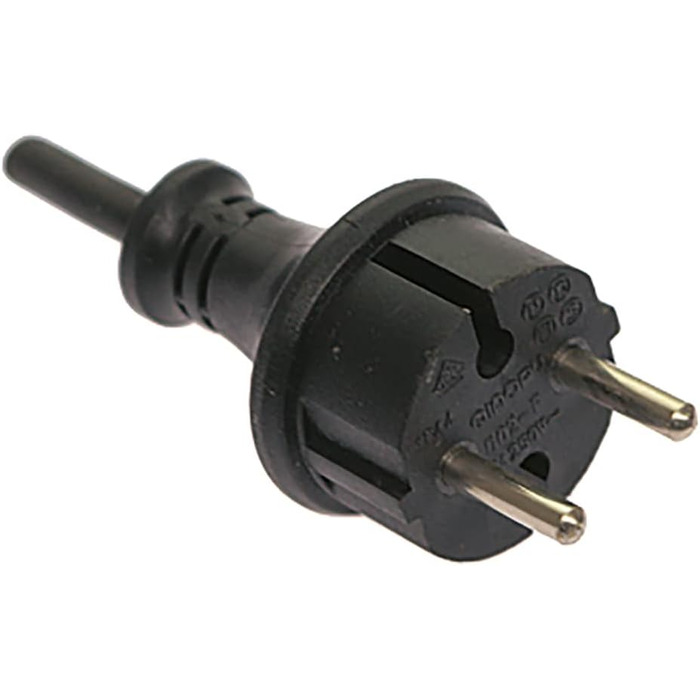 Розподільна коробка з вимикачем Schwabe, 5-фальна, IP44, 230V, 16A, 4.5м, для зовнішнього використання (2 шт. в упаковці)