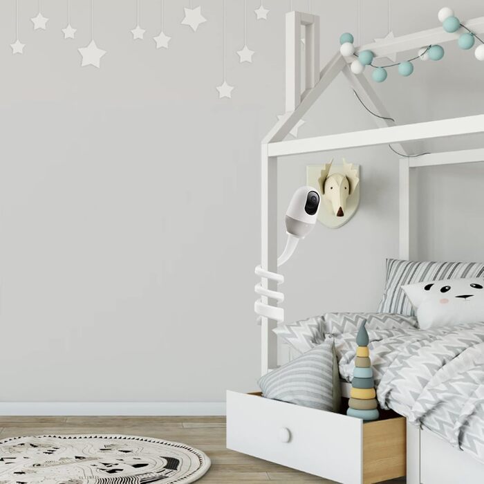 Тримач для дитячого монітора EYSAFT: сумісний з Hellobaby HB40/HB6250/HB6339/HB65/HB66, Blemil BL9052, Nooie IPC100, TakTark BM811/VB801/VB802 (16.5 дюймів)