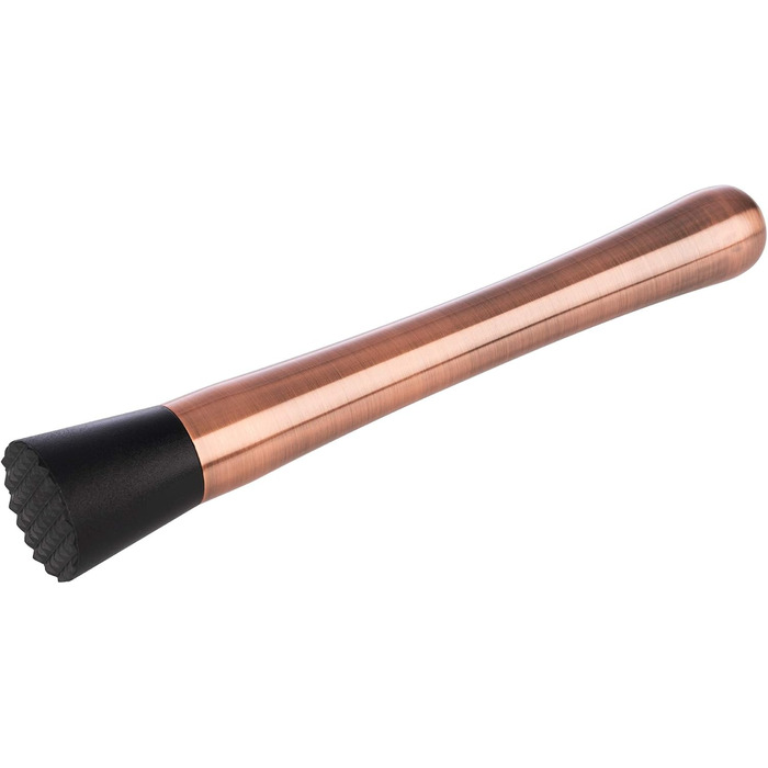 Boston Bar Set, 700 ml, Boston Cocktail Shaker, Bar Measuring Cup, Muddler, Bar Strainer, Food-Grade, Bar Set including Gift Box, Antique Copper