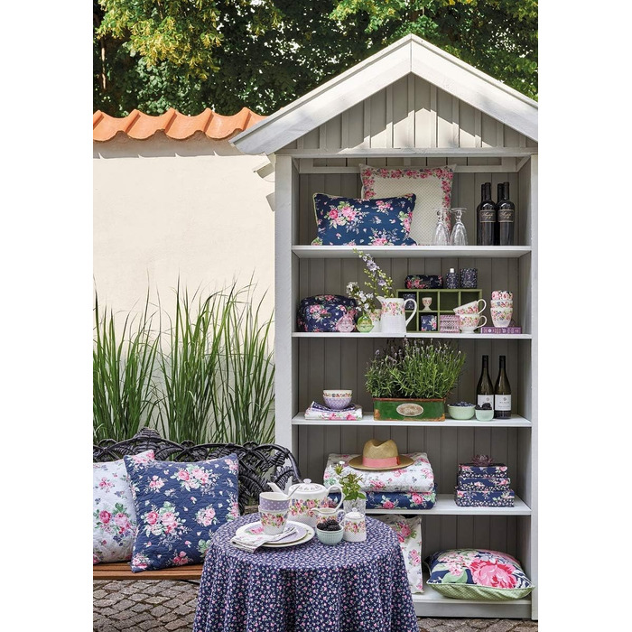 GreenGate - Sugar Pot/Zuckertopf mit Deckel - Rose White