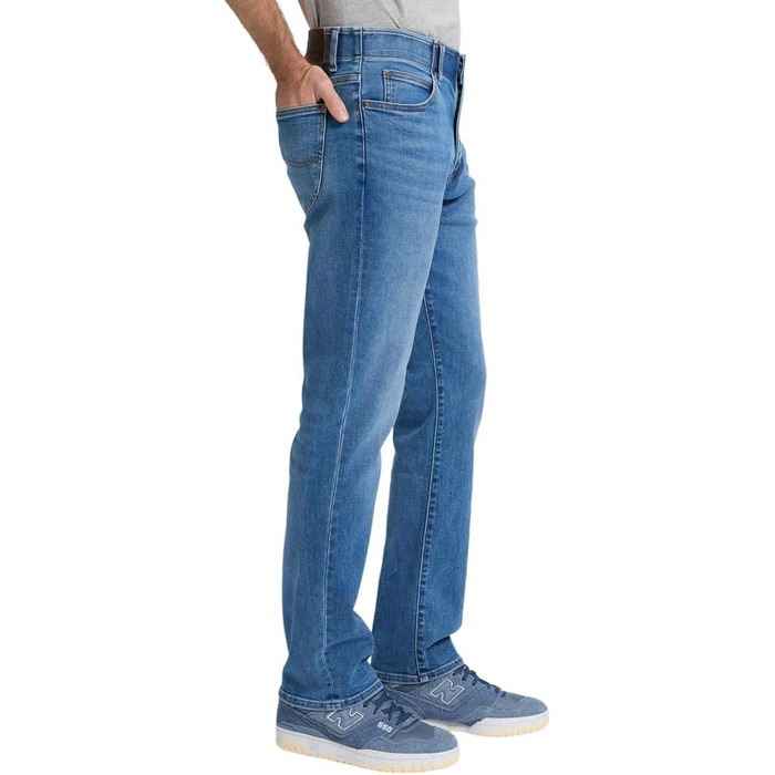 Чоловічі джинси Lee Straight Fit Xm (33W/34L, Blue Haven) - класичний синій колір