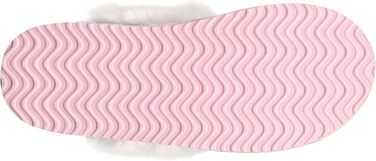 Тапочки жіночі теплі зимові PIZZ ANNU з плюшем та пам'яттю для ніг, рожеві (42/43 EU)