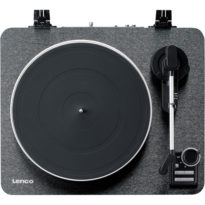 Програвач вінілу Lenco LBT-188 Bluetooth коричневий: цифрове кодування на MP3, ремінний привід, 2 швидкості (33/45 об/хв), антискейтинг