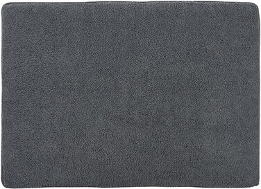 Ортопедичне ліжко для собак Juskys Milow, 76x51 см - м'яке та стабільне, знімний та пральний чохол. Підходить для маленьких собак - сірий колір.