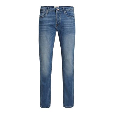 Джинси чоловічі JACK & JONES Slim Fit прямі, Denim/Blue (36W/32L) JJITIM JJORIGINAL AM 781 50SPS