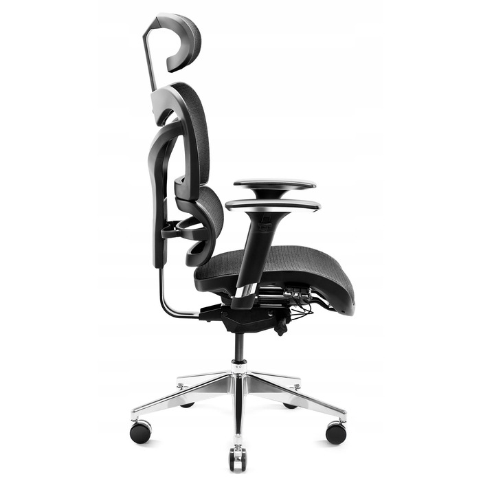 Ігрове крісло Diablo Chairs V-Commander, тканина, чорне