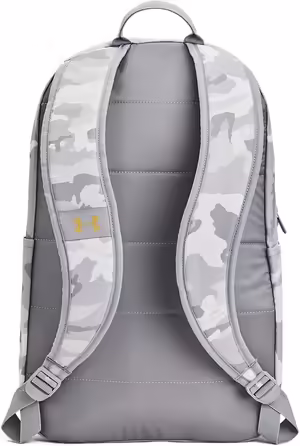 Рюкзак Under Armour Halftime унісекс білий з золотом, міський спортивний, водостійкий