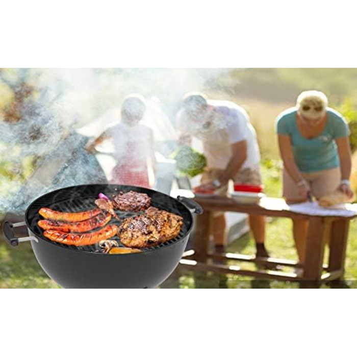 Чугунний Grillrost Onlyfire для Weber Kugelgrill, діаметр 30 см, сумісний з серією Gourmet BBQ