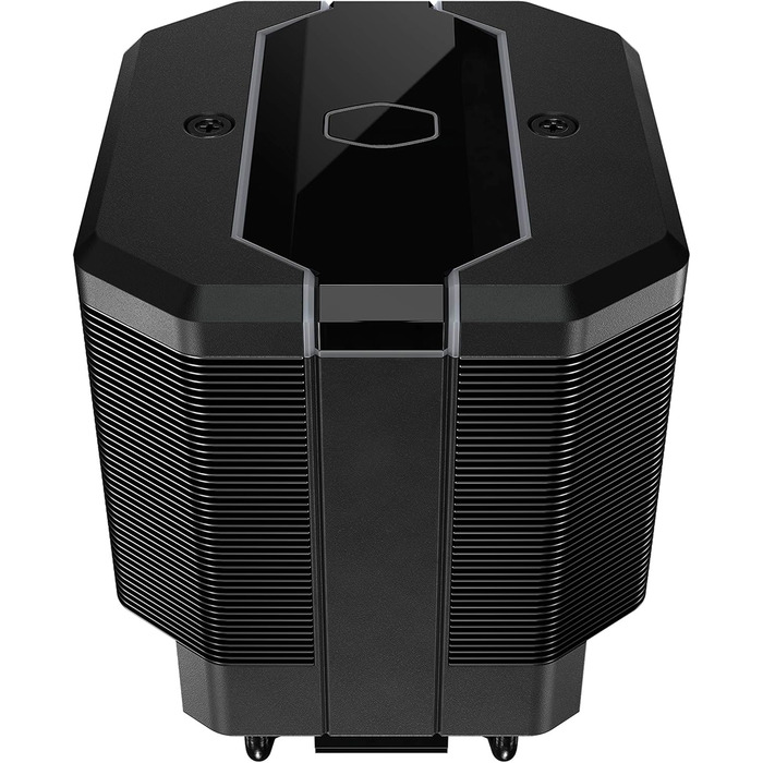 Охолоджувач процесора Cooler Master MasterAir MA620M з RGB підсвічуванням - кулер з двома радіаторами, 6 heatpipes та тихий вентилятор SF120R