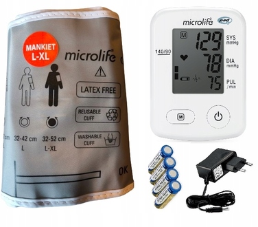 Електронний тонометр Microlife A2 Classic XL для людей з надмірною вагою