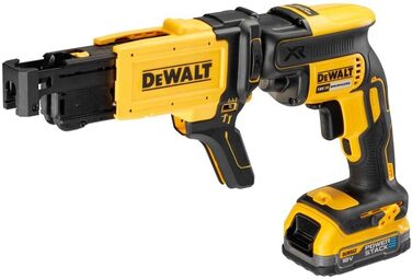Гіпсокартонний шурупокрут DEWALT 18V DCF620P2K з 2 АКБ по 5.0Аг та кейсом TSTAK