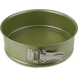 Форма для випічки Zenker Springform Ø 18 см з високим бортиком – сталева, зелена, з антипригарним покриттям