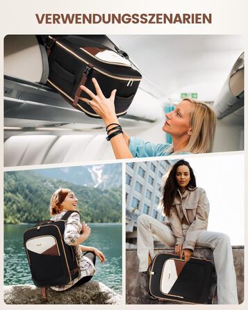 Рюкзак ручної поклажі OVEVOOK для подорожей, 40 л, водонепроникний, з відділенням для ноутбука 17