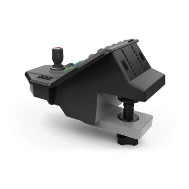 Набір для фермерських симуляторів Logitech G Saitek: кермо, панель керування, педалі газу та гальма, 900° оберт, 38+ кнопок, USB, PC/Mac, чорний