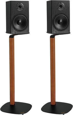 Стійки для акустичних систем my wall HS20L (комплект 2 шт.), висота 78,1 см, витримують до 10 кг, зі спіками та гумовими накладками для килимів та твердих підлог
