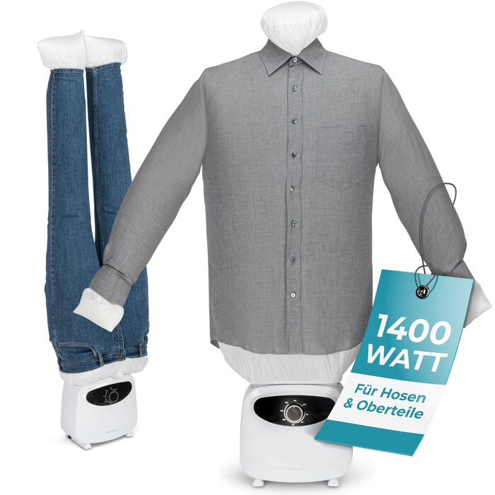 Автоматичний прасувальник сорочок ProfiCare PC-HBB 3117 | Прасувальна лялька 1400W | Швидкий та ефективний | З арома-насадкою