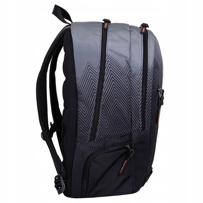 Шкільний рюкзак CoolPack багатокомパートментний, чорний, 27 л, з відділенням для ноутбука