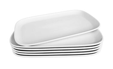 Provance: Сервірувальне блюдо/таця, кераміка, порцеляна, білий колір (6 штук, 30 см)