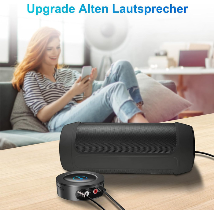 Bluetooth 5.2 адаптер для стереосистеми: AUX, RCA, HiFi, Lossless, низька затримка