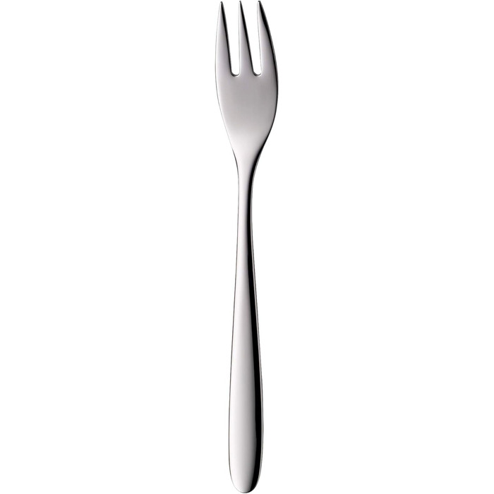WMF Silk Stainless Steel Cutlery Set, 6 Place Settings, 30-Piece Dinner Set, Monobloc Knives, Cromargan Stainless Steel Satin Finish, Dishwasher Safe
