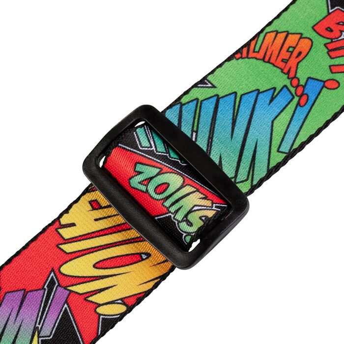 Гітарний ремінь Levy's Sublimationsserie MPD2-003, поліестер, 5,1 см, багатокольоровий