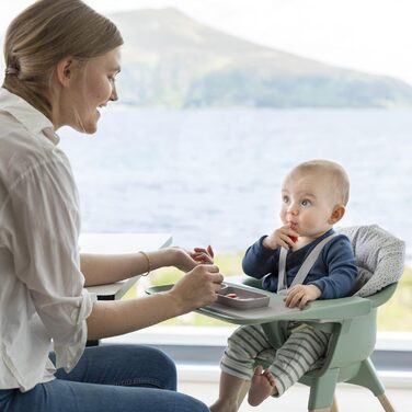 Стілець для годування Stokke Clikk Multi Circles, з підносом і ременем безпеки, легкий, міцний, ергономічний, для дітей 6-36 місяців, до 15 кг