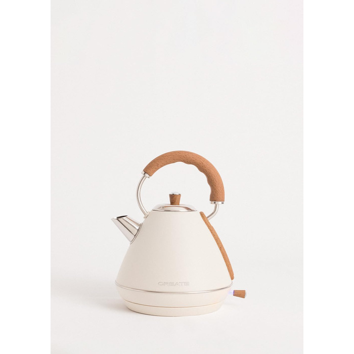 Набір тостер та чайник Retro: тостер кремовий + чайник 1.7л кремовий