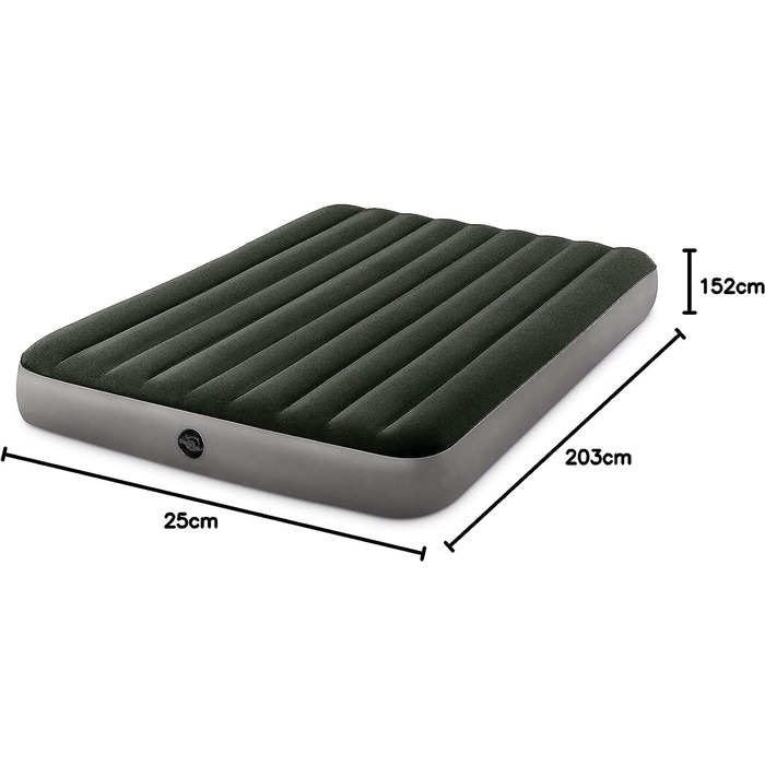 Надувний матрац Queen DURA-Beam Prestige з вбудованим насосом (акумуляторний)