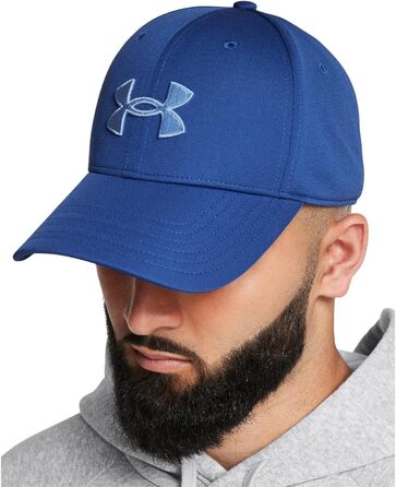 Кепка Under Armour Blitzing II Stretch Fit для чоловіків, Tech Blue/Horizon Blue