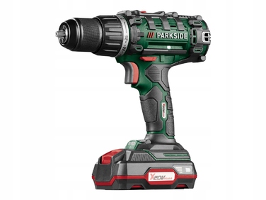 Дриль-шурупокрут Parkside PABS 20-Li 20V (акумулятор, зарядний пристрій, кейс у комплекті)