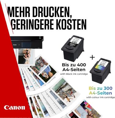 Комплект оригінальних картриджів Canon PG-560XL та CL-561XL FINE XL з фотопапером для домашнього друку