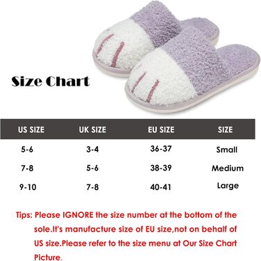 Домашні тапочки MAXTOP з м'якого плюшу у вигляді котячої лапки (фіолетовий, 40/41 EU)