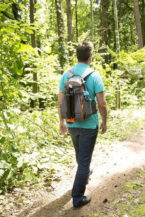 Спортивний рюкзак CULLMANN ULTRALIGHT sports DayPack 300, сіро-помаранчевий