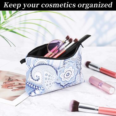 Косметичка для подорожей Czemo 4 шт. з тканини, водонепроникна, з монетницею, для жінок