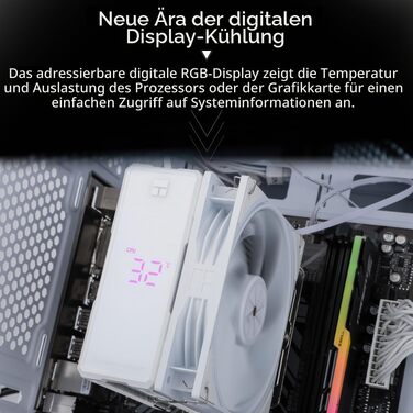 Кулер для процесора Thermalright Assassin X 120R Refined SE White, 120мм PWM, підтримка Intel LGA1700/1851/1200/115x та AMD AM4/AM5, білий