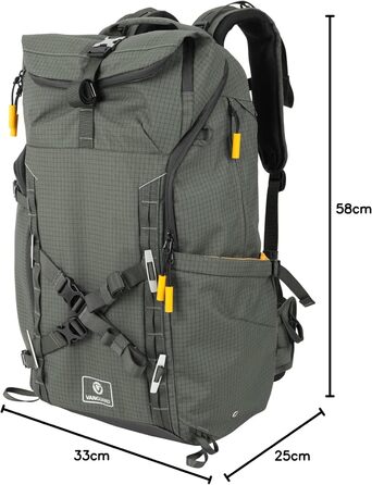 Рюкзак для трекінгу та міста Vanguard Veo Active KG (Birder 56, Khaki)
