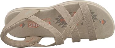 Сандалі жіночі Skechers Reggae Slim Stretch Flex Slip-Ins бежеві 39 EU