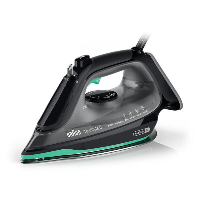 Парова праска Braun TexStyle 5 SI5277GR FreeGlide 3D, 220 г/хв, 2700 Вт