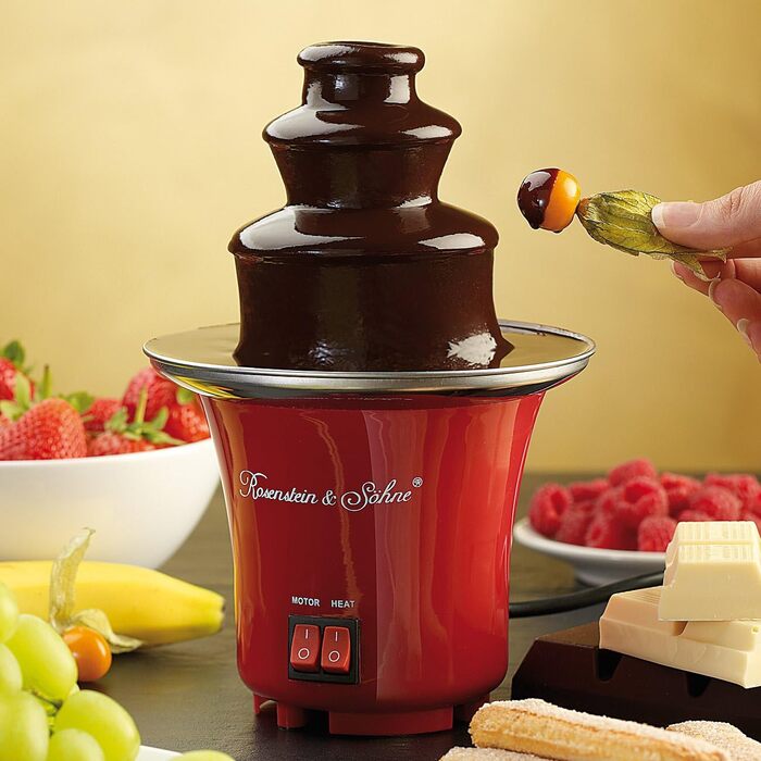 Шоколадний фонтан Rosenstein & Söhne: Міні шоколадний фонтан для дому