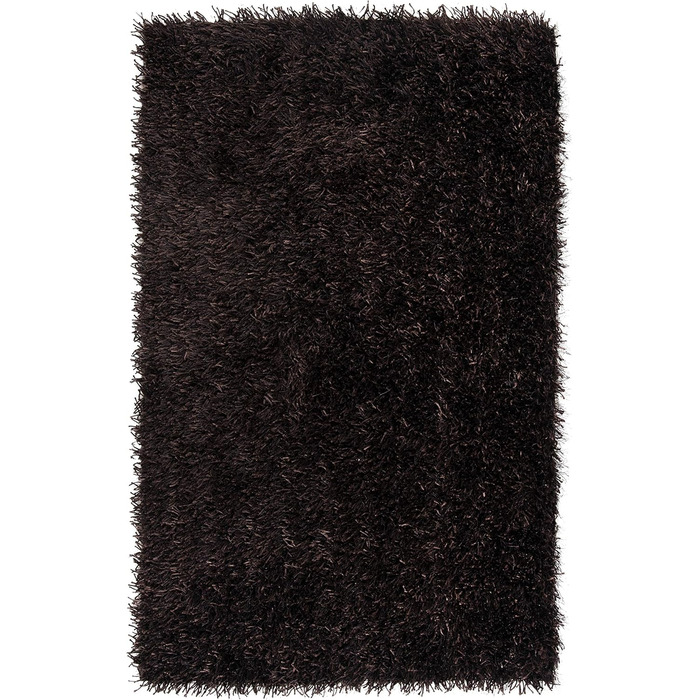Килим SAFAVIEH Zottelig New Orleans Shag Collection, 61x91 см, шоколадного кольору